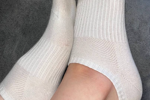 white socks