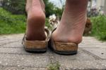 dirty feet + socks