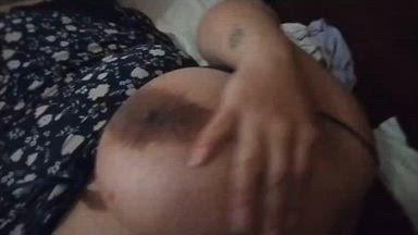 lauren — Playing with my big tits and touching my pussy