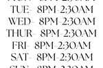 Schedule
