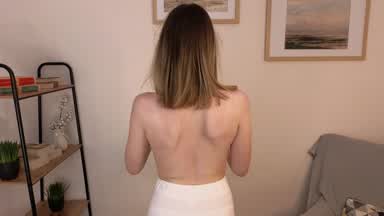 Tease  with my top