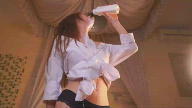 its time to add milk!