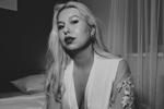 black and white