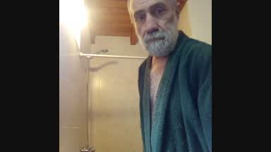 Taking a shower