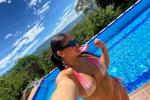 Enjoying myself at pool 🌅