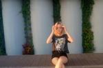 cute blonde tries to count to 10ヽ(*⌒▽⌒*)ﾉ