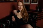 Lady in black