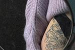 Leg tattoo