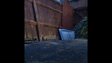 Outside naked morning