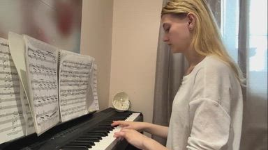 Playing my piano:)