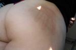 I smacked my booty a lil too hard ~
