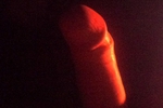 dick with red light