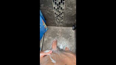 COCK IN THE SHOWER