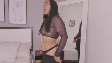 The clothes fall off as I dance for you