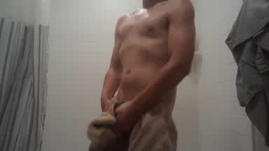 A little more than drying off;)