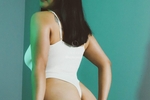 🤍 A Sexy Girl in White 🤍