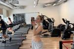 sweaty workout in the gym 🥵🥵🥵