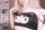 cute kuromi top and little more😜🔥❤️
