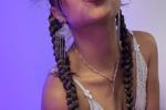 zoe with braids