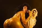 A gold goddess