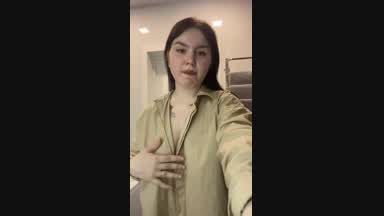 caressing my clit in my friends bathroom
