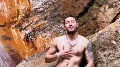 Teaser in the water