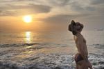 playa y calor