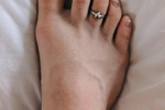 Sunny's Right Foot with Toe-Ring