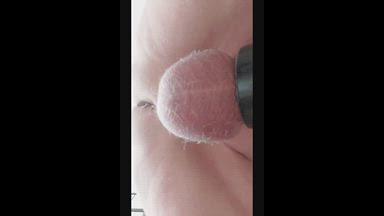 cum with toy