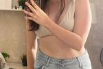 My White bra and friend :3
