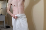 Out the shower