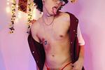 Sexy boy with thongs