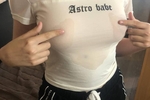 I'm in a wet t-shirt
