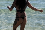 Ass in the sand