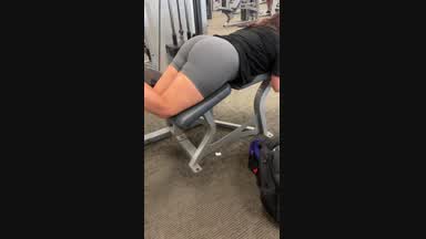 gym session turns to fuck session