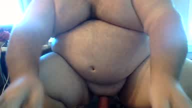 Stroke with toy big cum shot
