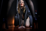 I use a submissive female slave