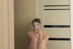 I took a few selfies in front of the mirror