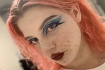 Pink hair