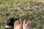 feet on nature
