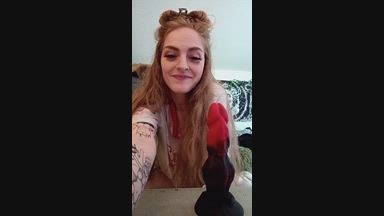 Dildo BJ Cumshot