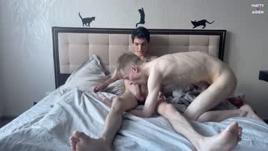 Matty tried to jerk but Aiden came
