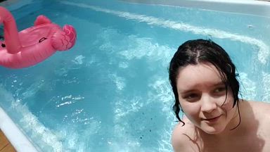 I swim naked