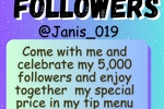 Special show 5.000 followers!