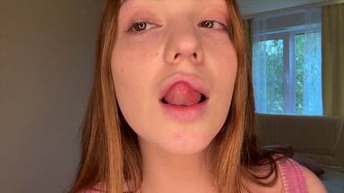 Lips licking for you guys !