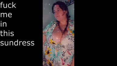 fuck me in this sundress