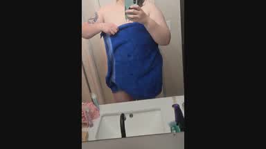Fresh out of the shower