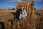 straw and me