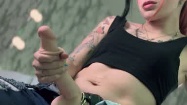 MASTURBATION with Strap