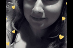 Hot wife with a message